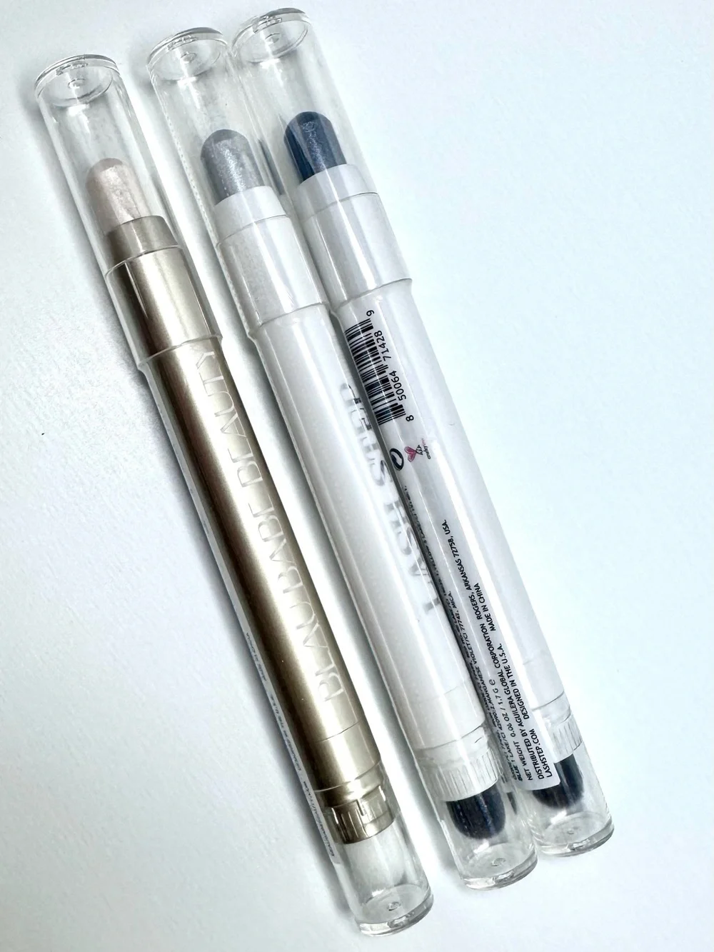 Lash Step Trio Eye Shadow Sticks - NEW! Shades are Glacier, Granite and Gleam